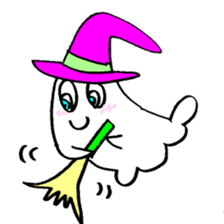 Obake Witch 007 sticker #3441415