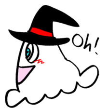 Obake Witch 007 sticker #3441423