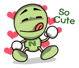 NOOK Doll Action 4 (English) sticker #3513469