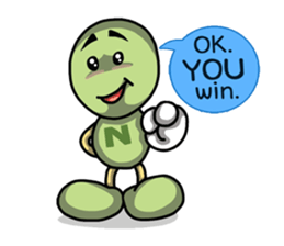 NOOK Doll Action 4 (English) sticker #3513491