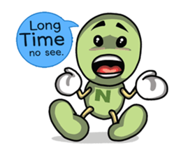 NOOK Doll Action 4 (English) sticker #3513492