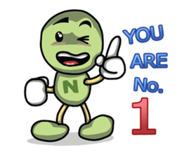 NOOK Doll Action 1 (English) sticker #3778387