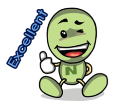 NOOK Doll Action 1 (English) sticker #3778391