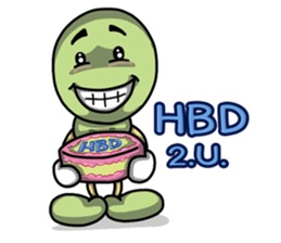 NOOK Doll Action 1 (English) sticker #3778404