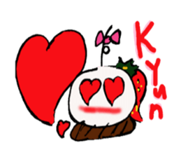 Strawberry Daifuku-chan sticker #3840785