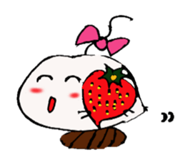 Strawberry Daifuku-chan sticker #3840787