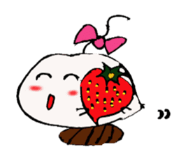 Strawberry Daifuku-chan sticker #3840787