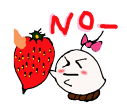Strawberry Daifuku-chan sticker #3840788