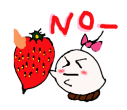 Strawberry Daifuku-chan sticker #3840788