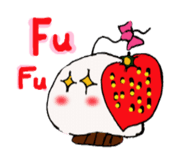 Strawberry Daifuku-chan sticker #3840790