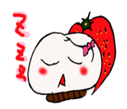 Strawberry Daifuku-chan sticker #3840791