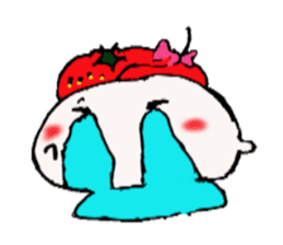 Strawberry Daifuku-chan sticker #3840799