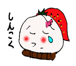 Strawberry Daifuku-chan sticker #3840802