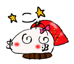 Strawberry Daifuku-chan sticker #3840803