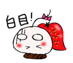 Strawberry Daifuku-chan sticker #3840806