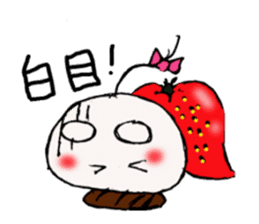 Strawberry Daifuku-chan sticker #3840806