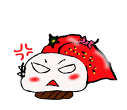 Strawberry Daifuku-chan sticker #3840807