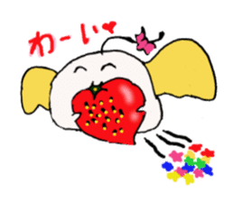 Strawberry Daifuku-chan sticker #3840809