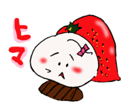 Strawberry Daifuku-chan sticker #3840812