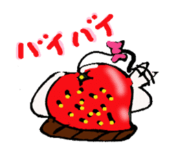 Strawberry Daifuku-chan sticker #3840814