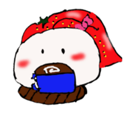 Strawberry Daifuku-chan sticker #3840820