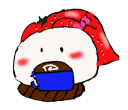 Strawberry Daifuku-chan sticker #3840820