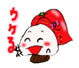 Strawberry Daifuku-chan sticker #3840821