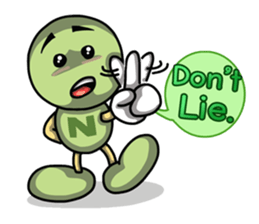 NOOK Doll Action 5 (English) sticker #4400393