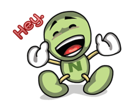 NOOK Doll Action 5 (English) sticker #4400394