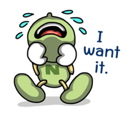 NOOK Doll Action 5 (English) sticker #4400395