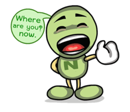 NOOK Doll Action 5 (English) sticker #4400408