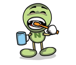 NOOK Doll Action 5 (English) sticker #4400413