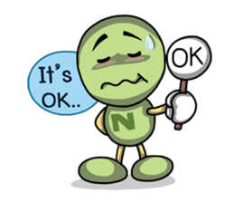 NOOK Doll Action 5 (English) sticker #4400423