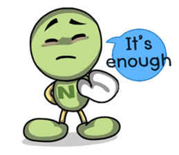 NOOK Doll Action 5 (English) sticker #4400424