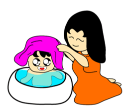 Mother 's life sticker #4527668