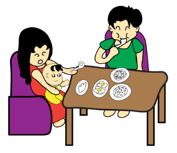 Mother 's life sticker #4527694