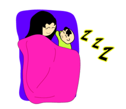 Mother 's life sticker #4527695