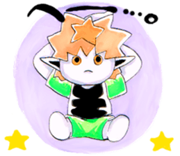 Ailey Is A Little Alien With Friends sticker #5440832