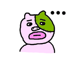 Po-kun piglet. sticker #6371494