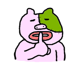 Po-kun piglet. sticker #6371503