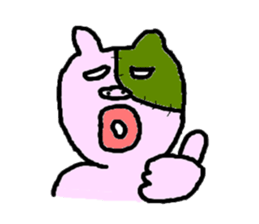 Po-kun piglet. sticker #6371510