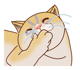 Connection of cat sticker #6647457