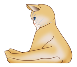 Connection of cat sticker #6647489