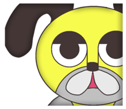 Vulgar Dog-ish guy(EN) sticker #7532163