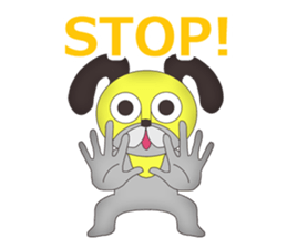 Vulgar Dog-ish guy(EN) sticker #7532168