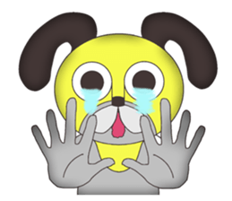 Vulgar Dog-ish guy(EN) sticker #7532178