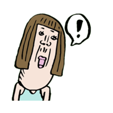 the hottest girl for reply sticker #7542071