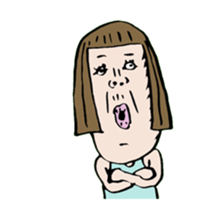 the hottest girl for reply sticker #7542074