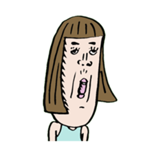 the hottest girl for reply sticker #7542081