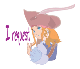 Mary Pirates_W sticker #7562693